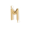 Wholesale Simple Niche Personality Jewelry Accessories Stainless Steel 18K Gold Plated Letter Pendant