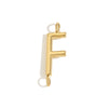 Wholesale Simple Niche Personality Jewelry Accessories Stainless Steel 18K Gold Plated Letter Pendant
