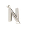 Wholesale Simple Niche Personality Jewelry Accessories Stainless Steel 18K Gold Plated Letter Pendant