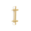 Wholesale Simple Niche Personality Jewelry Accessories Stainless Steel 18K Gold Plated Letter Pendant