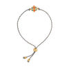 Wholesale Simple Openable Diy Heart And Bow Tie Shaped Copper Gold Plated Pendant With Cross Chain Unisex