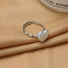 Wholesale Simple Personality Women's Natural Freshwater Pearl Ring In S925 Sterling Silver With Alien Shape