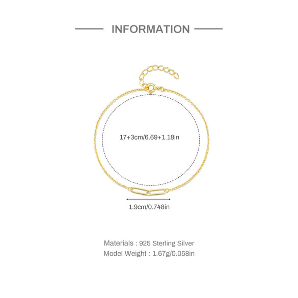Wholesale Simple S925 Sterling Silver Clip Bracelet For Ladies With Geometric Design And Electroplating Treatment
