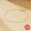 Wholesale Simple S925 Sterling Silver Fashion Allmatch Bracelet With Single Diamond Stacked Wear And Inlaid Zircon Geometric Design For Women