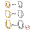 Wholesale Simple S925 Sterling Silver Fivepointed Star And Eightpointed Star Earrings With Electroplating