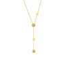 Wholesale Simple Single Layer Titanium Steel Necklace With Geometric Design And Electroplating For Unisex