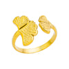 Wholesale Simple Stainless Steel Geometric Heartshaped Hollow Ring For Men And Women With Electroplating