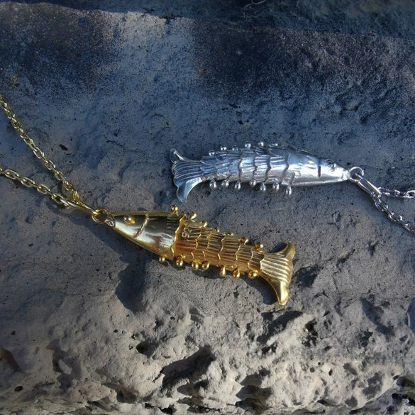 Wholesale Simple Stainless Steel Necklace With Animal And Zodiac Pattern Electroplated