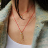 Wholesale Simple Stainless Steel Necklace With Animal And Zodiac Pattern Electroplated