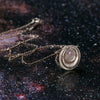 Wholesale Simple Style Copper Gold Plated Necklace With Geometric And Heart Shaped Pendant Inlaid With Color Zircon