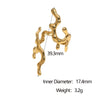 Wholesale Simple Style Electroplated Stainless Steel Flower Pattern Ring And Bracelet For Women