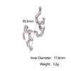 Wholesale Simple Style Electroplated Stainless Steel Flower Pattern Ring And Bracelet For Women