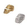 Wholesale Simple Style Electroplated Stainless Steel Wings Open Ring Women's Hand Jewelry
