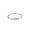 Wholesale Simple Style Leaf Sterling Silver Zircon Rings