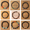 Wholesale Simple Style Natural Stone Beaded Women's Bracelet Jewelry
