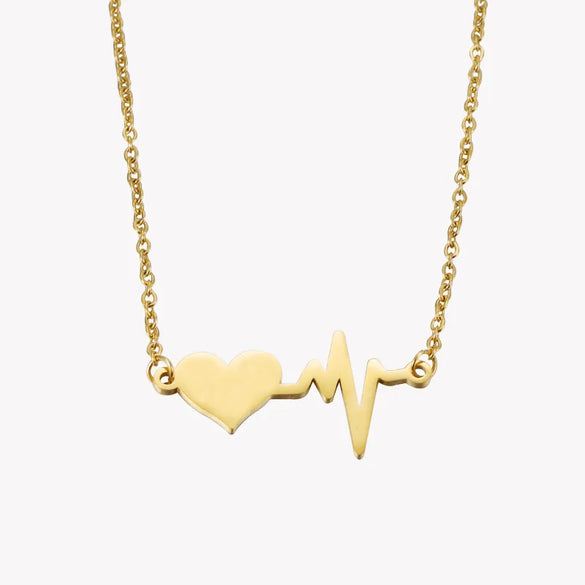 Wholesale Jewelry Simple Style Customization Laser Engraving Solid Color Stainless Steel 18K Gold Plated Rose Gold Plated Plating Pendant Necklace