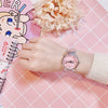 Wholesale Simple Transparent Cartoon Style Plastic And Silicone Watch With Heart Shape For Girls