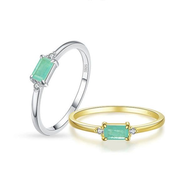 Wholesale Simple Women's S925 Sterling Silver Ring With Geometric Design And Seiko Craftsmanship