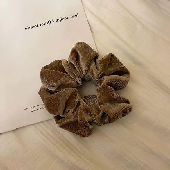Wholesale Small Jewelry Large Intestine Hair Ring Fabric Knitting High Elasticity Versatile