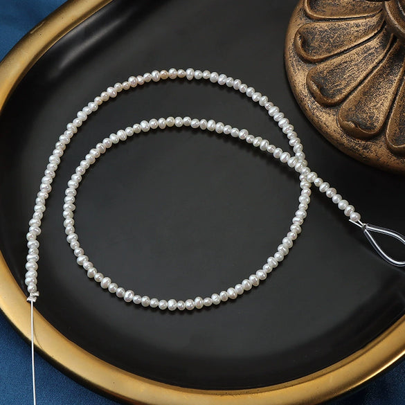 Wholesale Small Potato Natural Freshwater Pearl Necklace