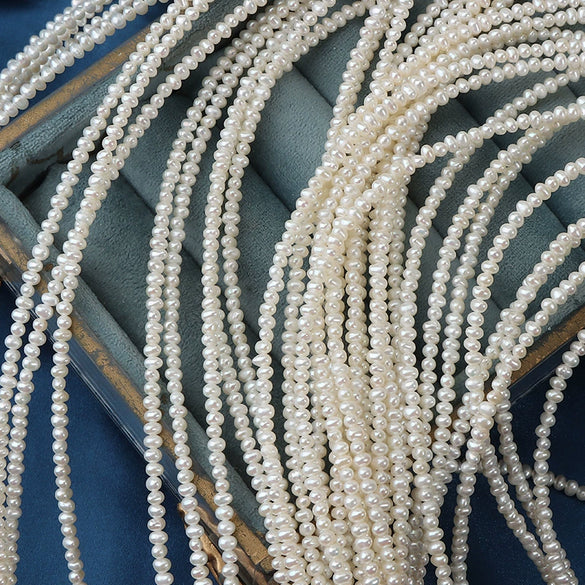 Wholesale Small Potato Natural Freshwater Pearl Necklace