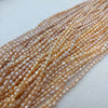 Wholesale Small Riceshaped Natural Freshwater Pearl Necklace For Clothing Accessories Materials