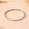 Wholesale Smooth Buckle Bamboo Style Titanium Steel Bracelet With Electroplating
