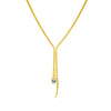 Wholesale Snake Bone Chain Ladies Necklace Stainless Steel Gold Plated Animal Zodiac Style