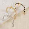 Wholesale Snakeshaped Copper Electroplated Diamondencrusted Ear Cuffs For Women