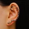 Wholesale Snakeshaped Copper Electroplated Diamondencrusted Ear Cuffs For Women