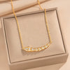 Wholesale Snakeshaped Titanium Steel And Environmentally Friendly Copper Necklace And Earrings Set For Women With Electroplating And Light Luxury Style