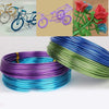 Wholesale Soft Aluminum Wire For Diy Handmade Crafts Color Round Aluminum Wire For Bicycle Ornaments