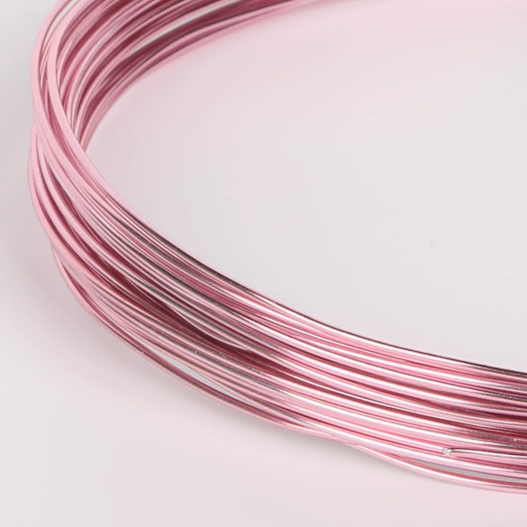 Wholesale Soft Aluminum Wire For Diy Handmade Crafts Color Round Aluminum Wire For Bicycle Ornaments
