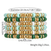 Wholesale Soft Clay Bracelet Set Geometric Polymer Ccb Handmade Unisex Friendship Couple Bracelet