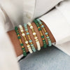 Wholesale Soft Clay Bracelet Set Geometric Polymer Ccb Handmade Unisex Friendship Couple Bracelet