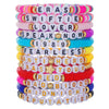 Wholesale Soft Clay Copper Beads Acrylic Geometric Handmade Unisex Bracelet