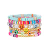 Wholesale Soft Clay Copper Beads Acrylic Geometric Handmade Unisex Bracelet