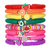 Wholesale Soft Clay Handmade Fruit Style Bracelet