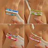 Wholesale Soft Pottery Bohemian Letter Beaded Bracelet For Women With Heart Star Geometric Patterns And Electroplating Treatment