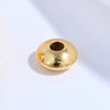 Wholesale Spacer Beads Silver Retro Hammer Pattern Square Oval Eggshaped For Diy Bracelet Necklace Electroplating