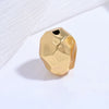 Wholesale Spacer Beads Silver Retro Hammer Pattern Square Oval Eggshaped For Diy Bracelet Necklace Electroplating