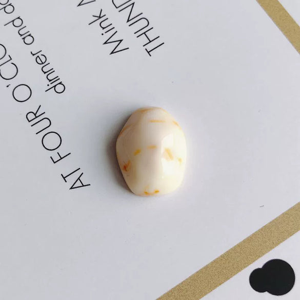Wholesale Specialshaped Mobile Phone Case Accessories And Earrings Hairpin Accessories In Plastic And Resin With Water Ripple Smudged Design