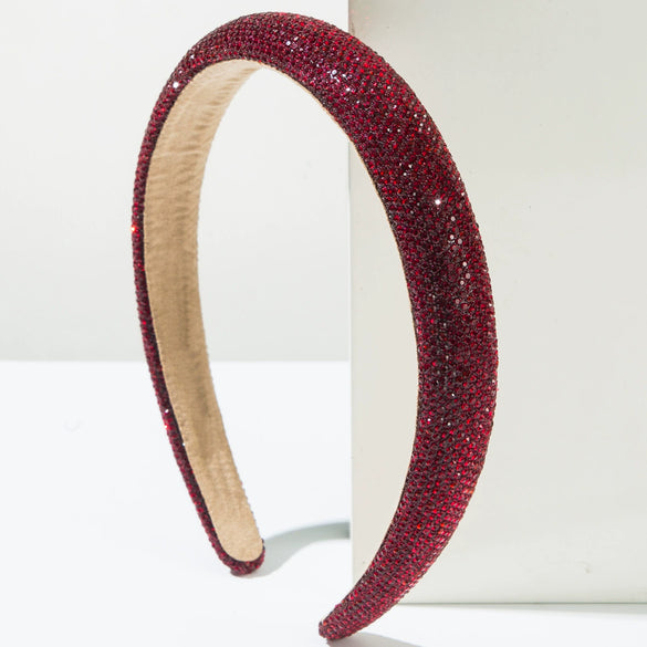 Wholesale Sponge Geometric Diamond Hair Band For Women