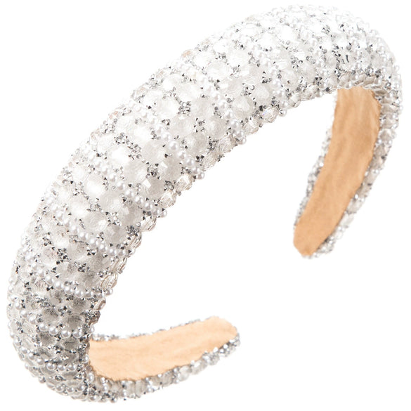 Wholesale Sponge Hair Hoop Set With Diamonds For Women