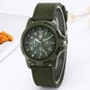 Wholesale Sports Military Watch With Alloy Case Textile Strap Stainless Steel Buckle And Round Dial