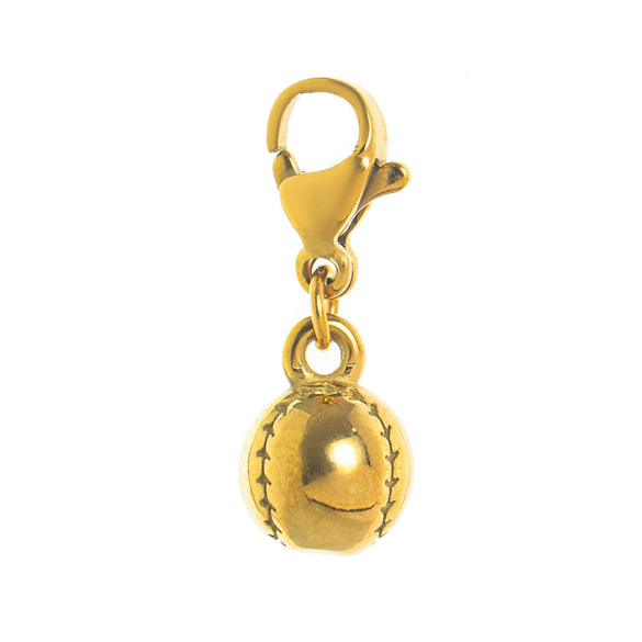 Wholesale Sports Pendant Necklace Stainless Steel Heart Shape Geometric Electroplating
