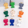 Wholesale Spray Paint Zinc Alloy Rhinestone Bear Headdress And Shoe Flower Jewelry Accessories