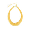 Wholesale Spring Trend Collar With Personality Exaggerated Design Sense Titanium Steel Electroplated 18K Gold Geometric Style