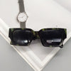 Wholesale Square Frame Sunglasses With Thick Black Pc And Resin Material For Men And Women Trendy And Anti Blue Light