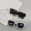 Wholesale Square Frame Sunglasses With Thick Black Pc And Resin Material For Men And Women Trendy And Anti Blue Light